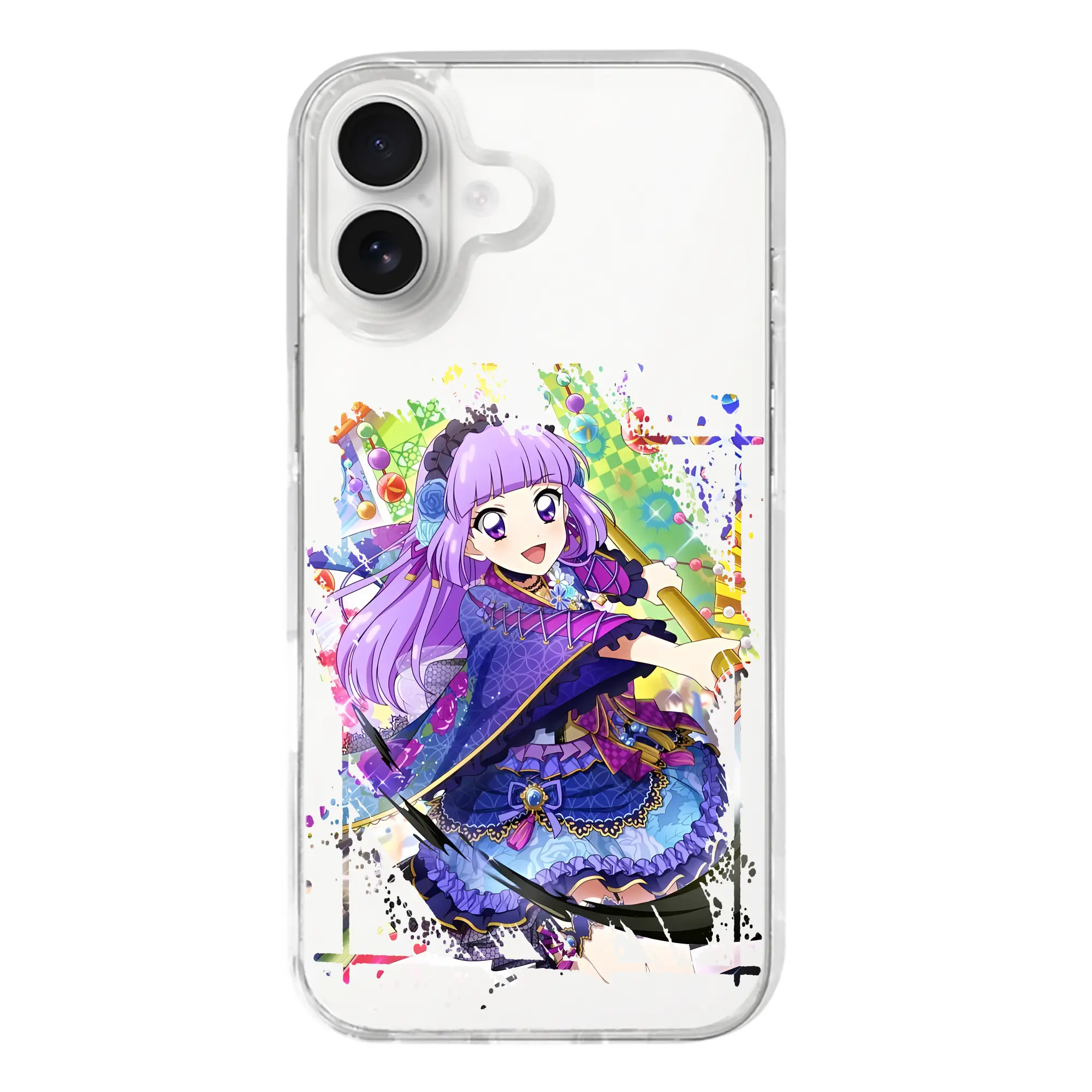 アイカツ グッズ 氷上 スミレ - iPhone 17シリーズ 透明スマホケース – 薄型・耐衝撃・精密フィット保護カバー